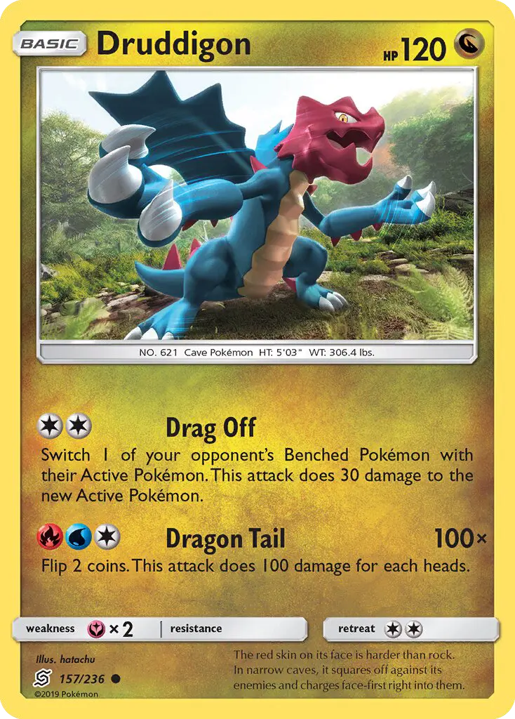 Druddigon, Unified Minds 157