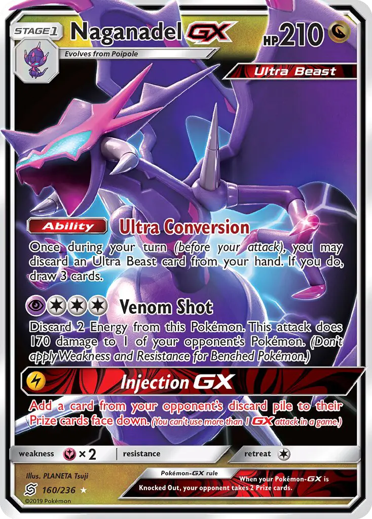 Naganadel GX, Unified Minds 160