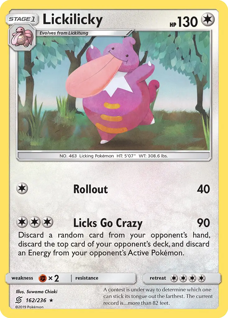 Lickilicky, Unified Minds 162