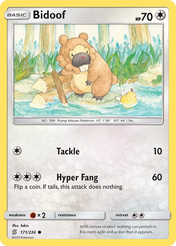 Bidoof, Unified Minds 171
