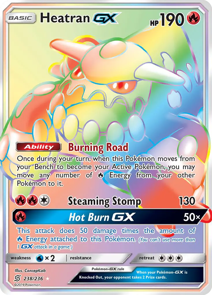 Heatran GX, Unified Minds 238