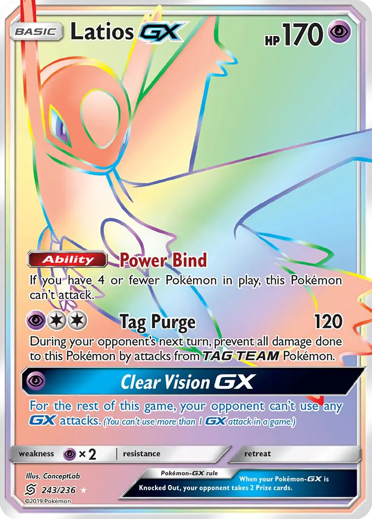 Latios GX, Unified Minds 243