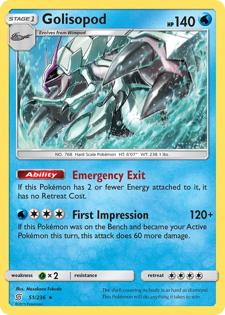 Golisopod, Unified Minds 51