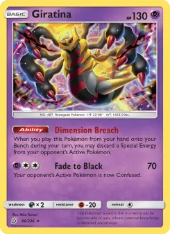 Giratina, Harmonie des Esprits 86