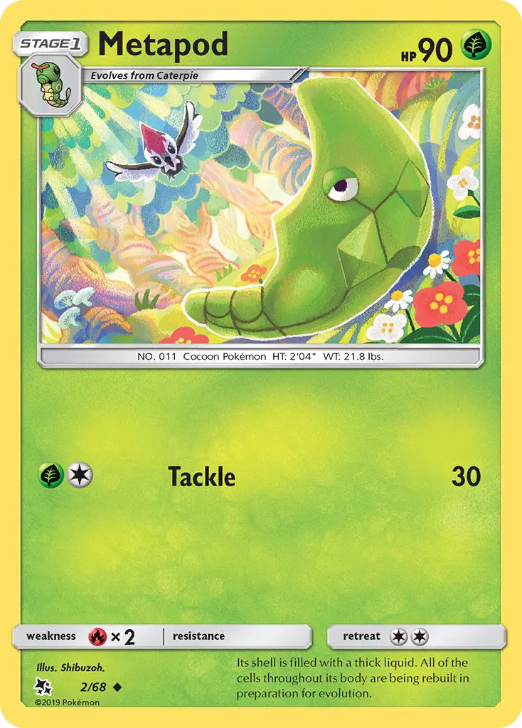 Metapod, Hidden Fates 2