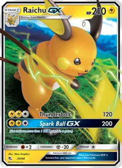 Raichu-GX, Destinées Occultes 20