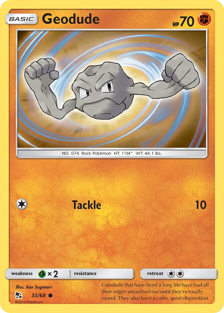 Geodude, Hidden Fates 33