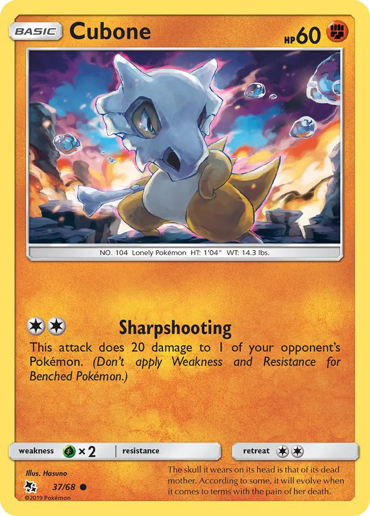 Cubone, Hidden Fates 37