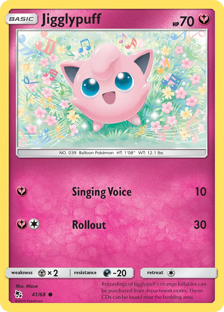 Jigglypuff, Hidden Fates 41
