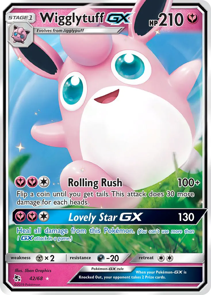 Wigglytuff GX, Hidden Fates 42