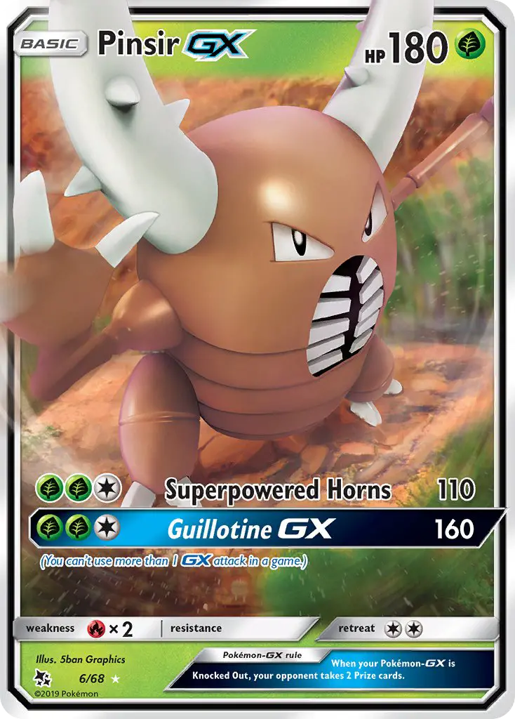 Pinsir GX, Hidden Fates 6