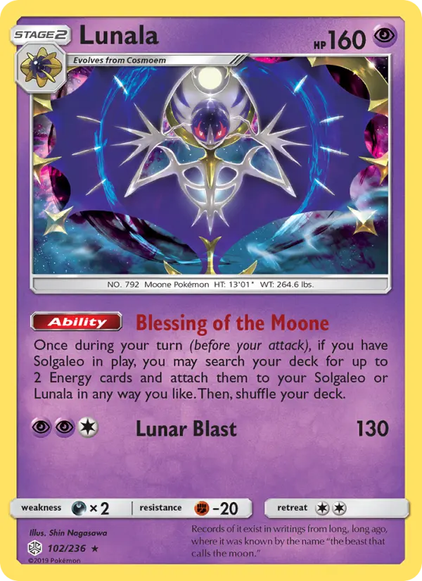 Lunala, Cosmic Eclipse 102
