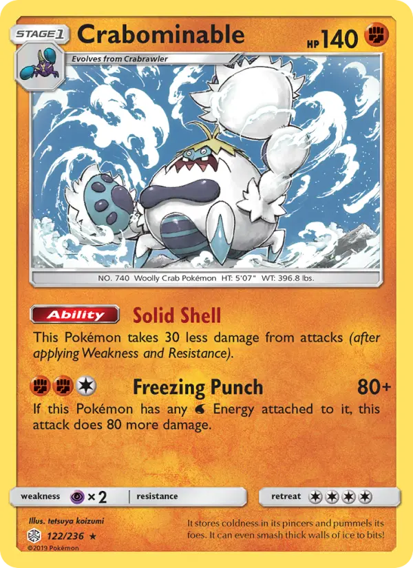 Crabominable, Cosmic Eclipse 122