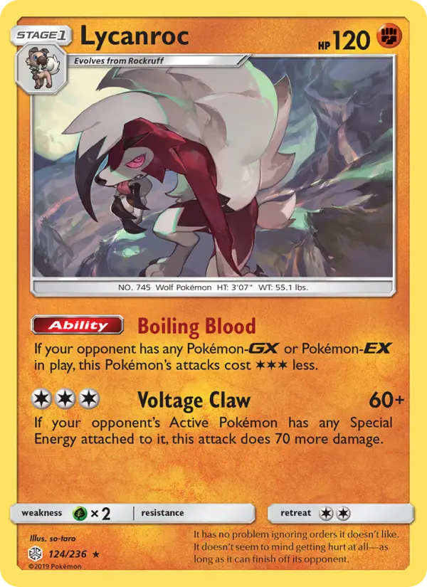 Lycanroc, Cosmic Eclipse 124