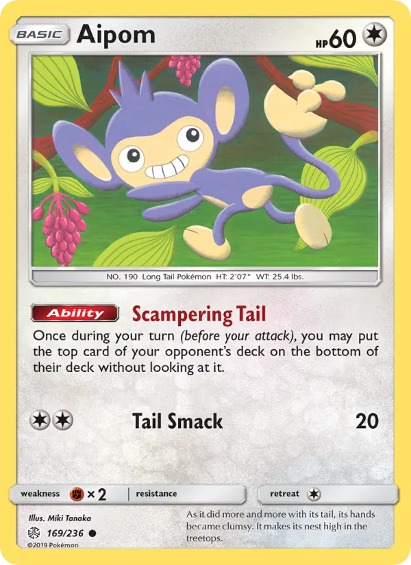 Aipom, Cosmic Eclipse 169