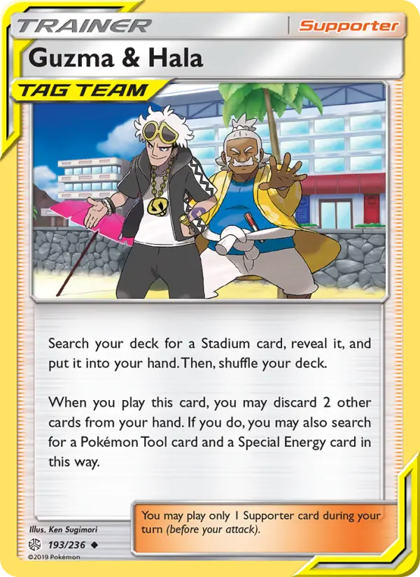 Guzma & Hala, Cosmic Eclipse 193
