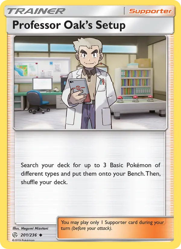 Professor Oak’s Setup, Cosmic Eclipse 201