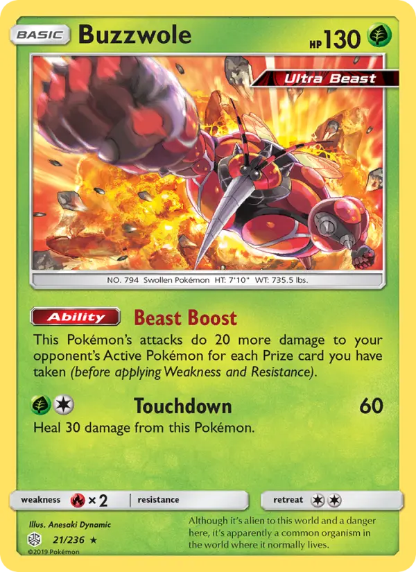 Buzzwole, Cosmic Eclipse 21