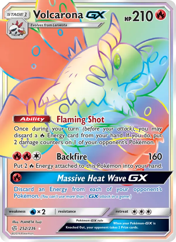 Volcarona GX, Cosmic Eclipse 252