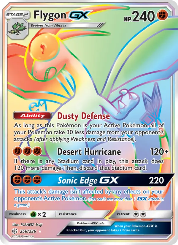 Flygon GX, Cosmic Eclipse 256