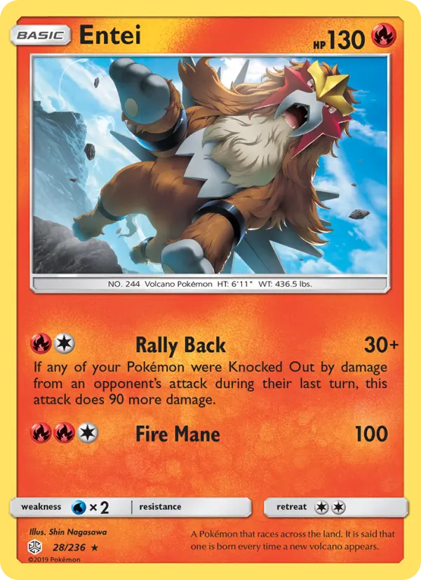 Entei, Cosmic Eclipse 28