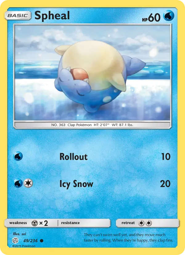 Spheal, Cosmic Eclipse 49