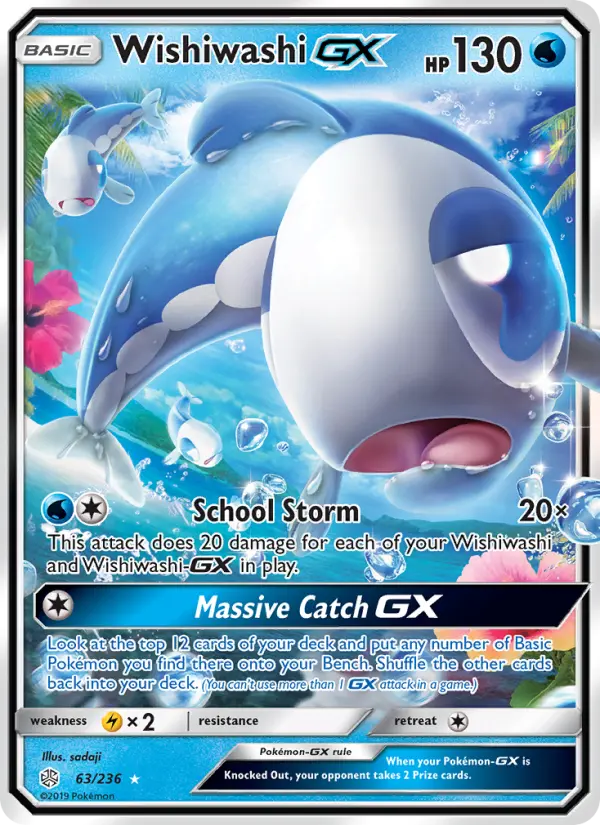 Wishiwashi GX, Cosmic Eclipse 63
