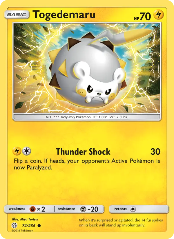 Togedemaru, Cosmic Eclipse 74