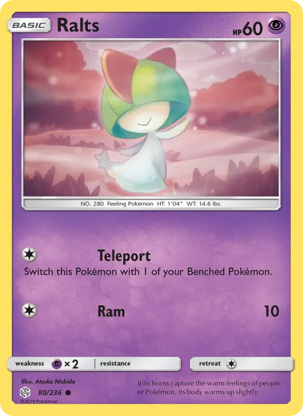 Ralts, Cosmic Eclipse 80