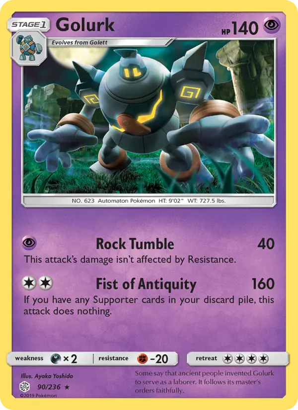 Golurk, Cosmic Eclipse 90