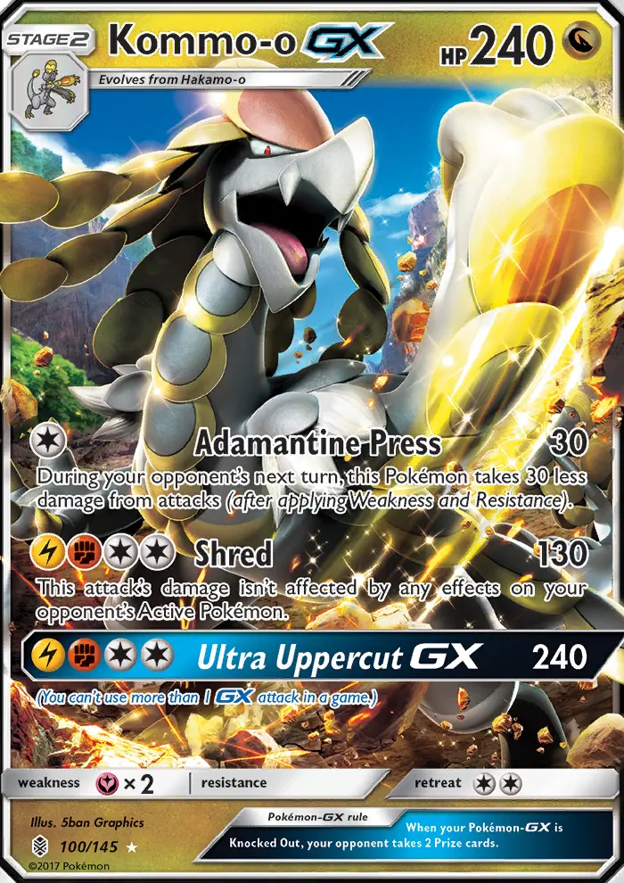 Kommo-o GX, Guardians Rising 100