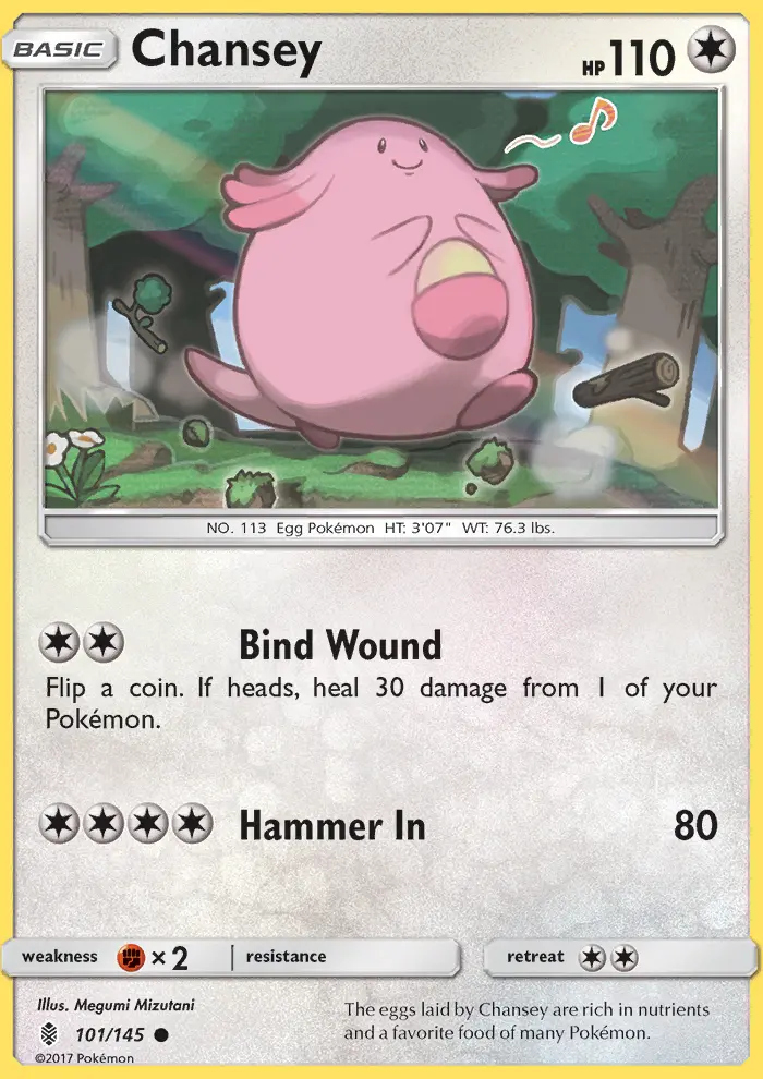 Chansey, Guardians Rising 101