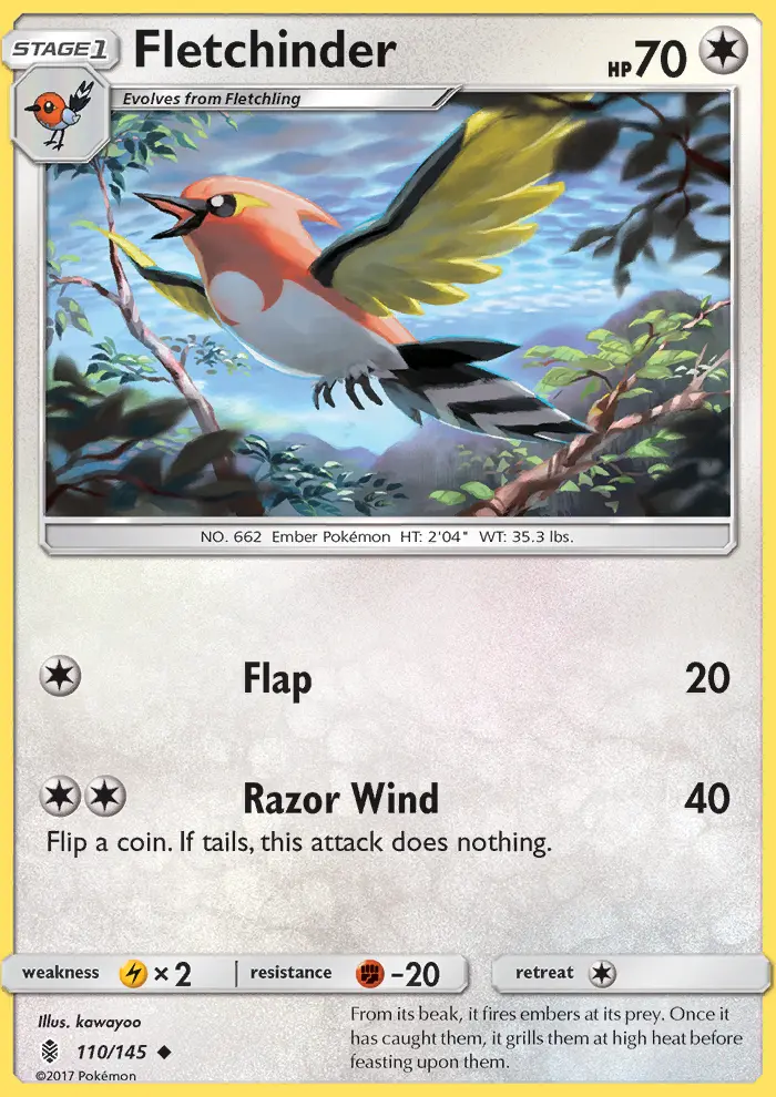Fletchinder, Guardians Rising 110