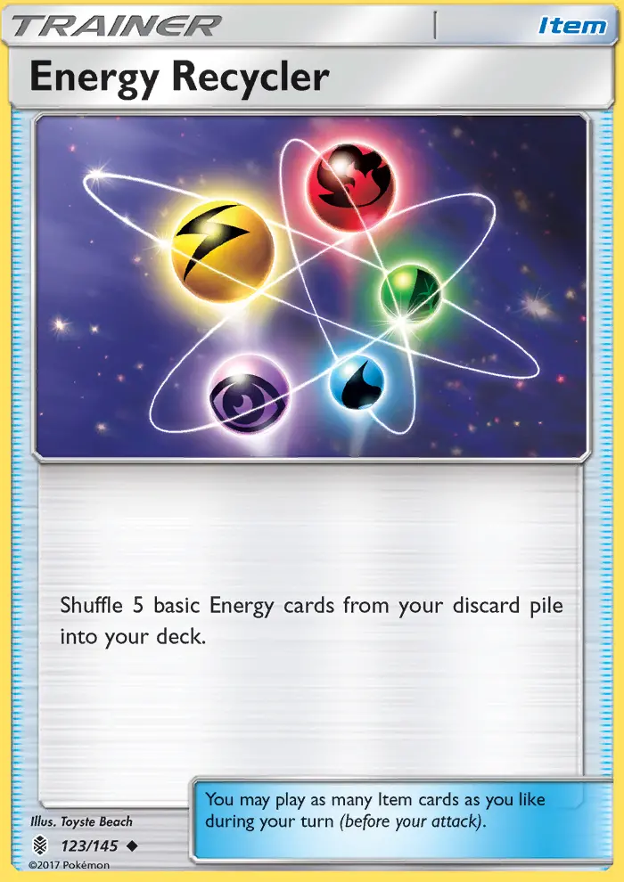 Energy Recycler, Guardians Rising 123