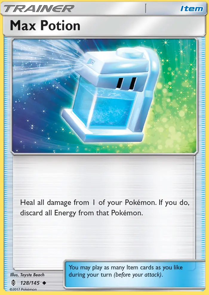 Max Potion, Guardians Rising 128