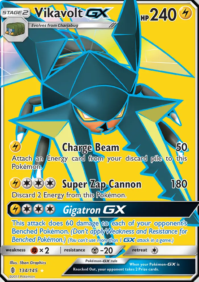 Vikavolt GX, Guardians Rising 134