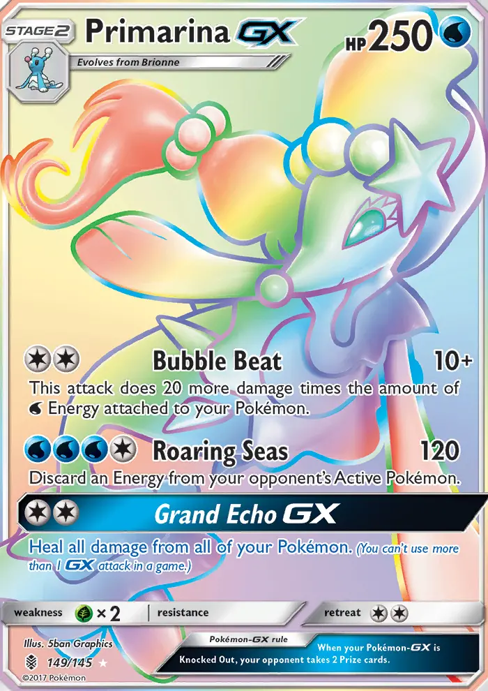 Primarina GX, Guardians Rising 149