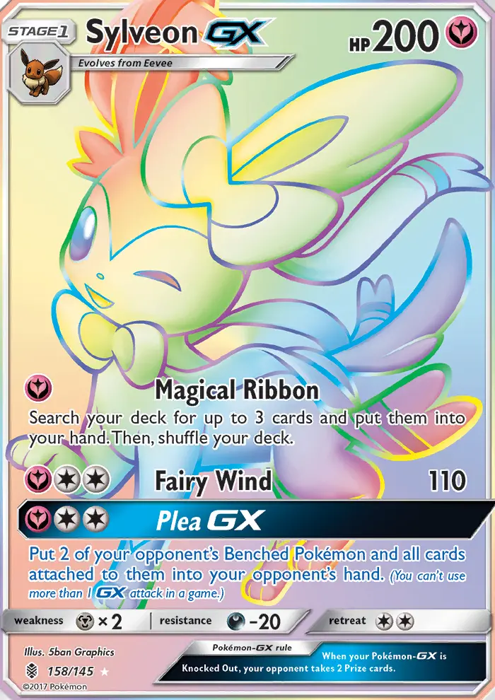 Sylveon GX, Guardians Rising 158
