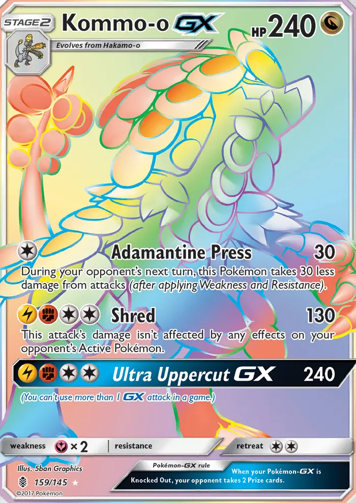 Kommo-o GX, Guardians Rising 159