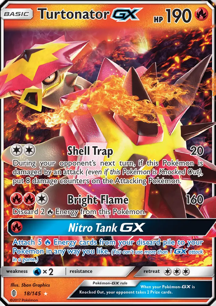 Turtonator GX, Guardians Rising 18