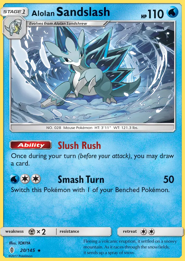 Alolan Sandslash, Guardians Rising 20