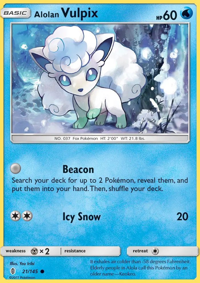 Alolan Vulpix, Guardians Rising 21