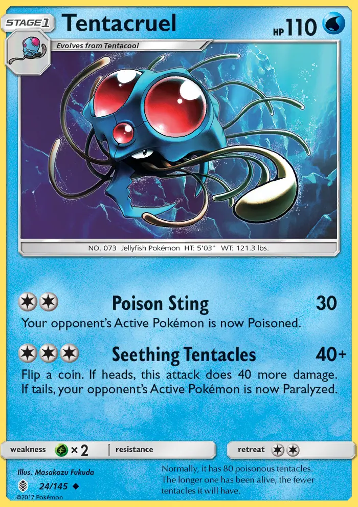 Tentacruel, Guardians Rising 24