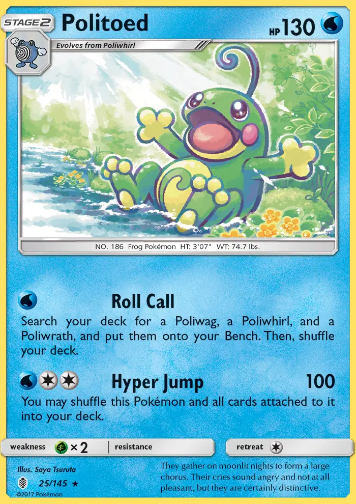 Politoed, Guardians Rising 25