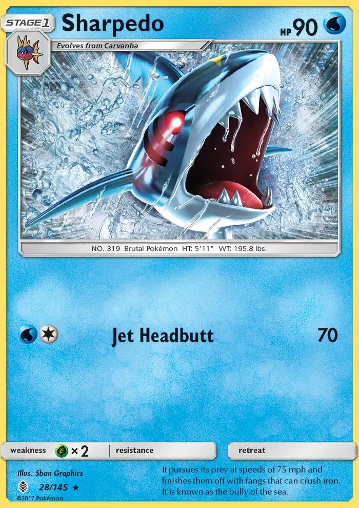 Sharpedo, Guardians Rising 28