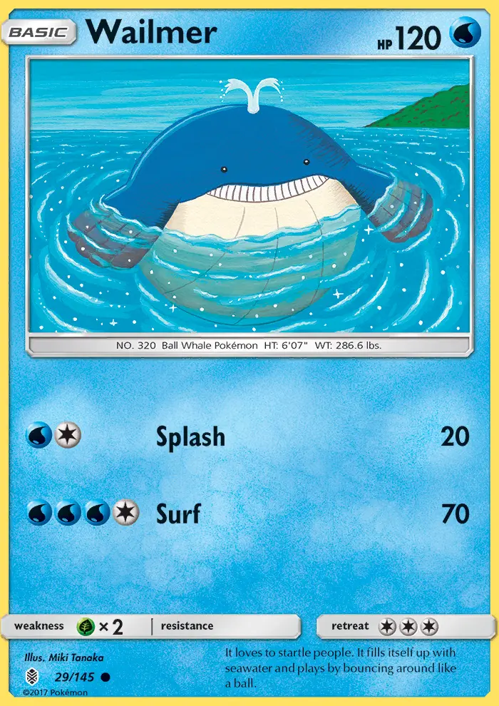Wailmer, Guardians Rising 29