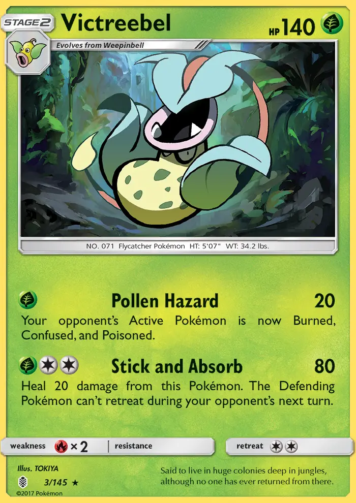 Victreebel, Guardians Rising 3