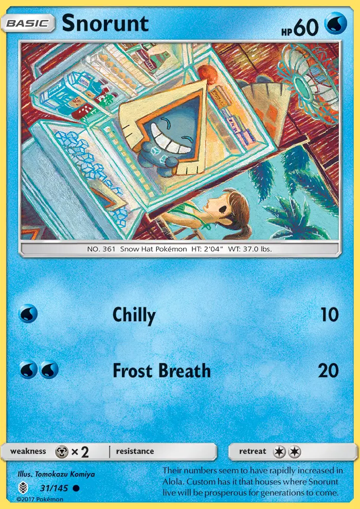 Snorunt, Guardians Rising 31