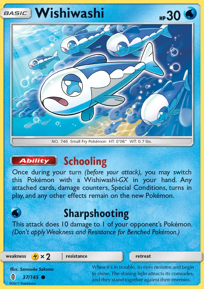 Wishiwashi, Guardians Rising 37