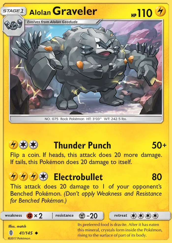 Alolan Graveler, Guardians Rising 41